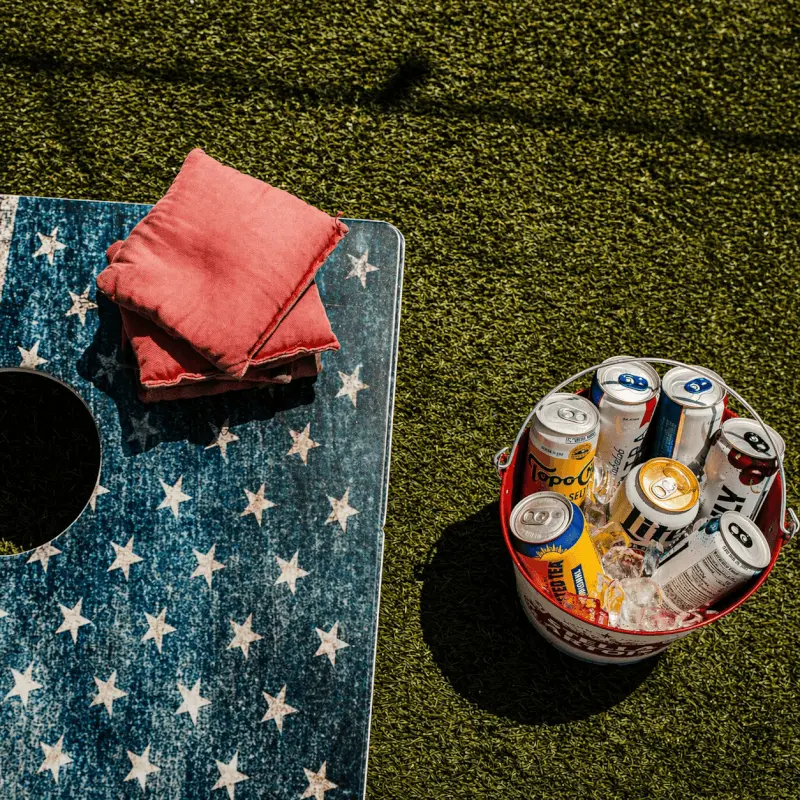 Cornhole and yard games