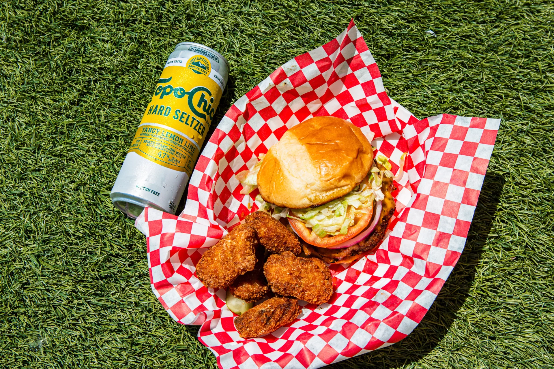 Delicious food at Buckwild Bar